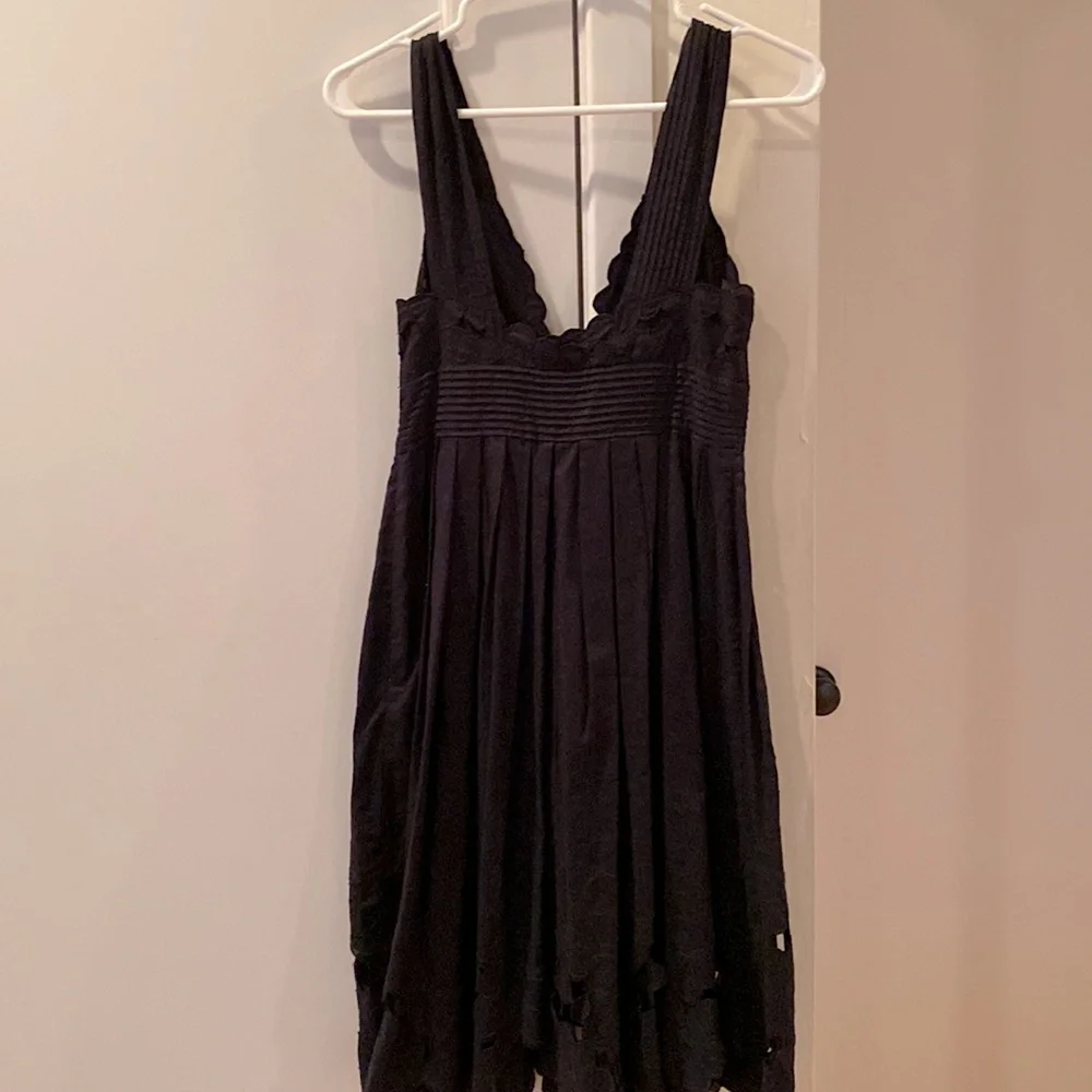 Vintage Catherine Malandrino Black Dress - Picture 2 of 9